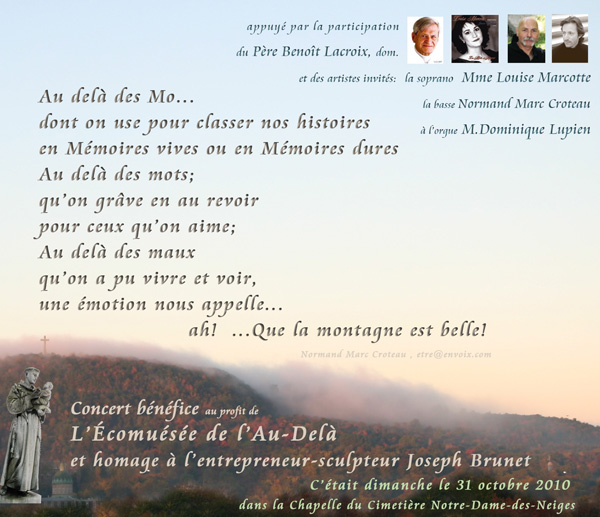 Concert bénéfice